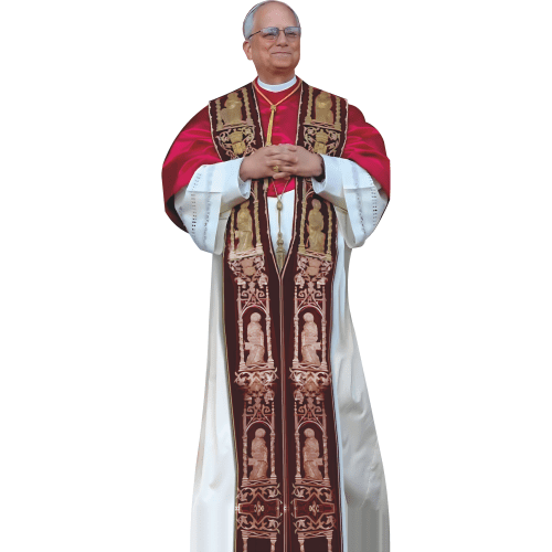 H48841 Pope Leo XIV Chicago Born First American Pontiff Cardboard Cutout Standee Standup