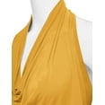 thumbnail image 5 of Doublju Womens Sleeveless Halter Neck Draped Blouse Tops (Female Plus Size Available), 5 of 5