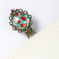 thumbnail image 5 of Watermelon Vintage Copper-Colored Lace Bookmarks: Stylish Stainless Steel Reading Accessories for Book Lovers - Set of 2, 5 of 5