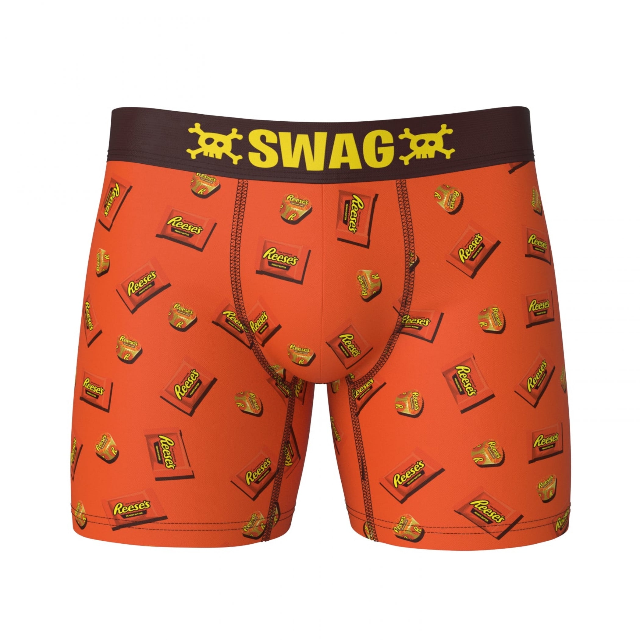 Reese's Peanut Butter Cups SWAG Boxer Briefs with Novelty PackagingLarge (3638)
