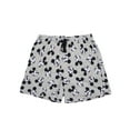 thumbnail image 4 of Mens Disney Mickey Mouse Pajama Sleep Shorts Gray Black Pockets, 4 of 7