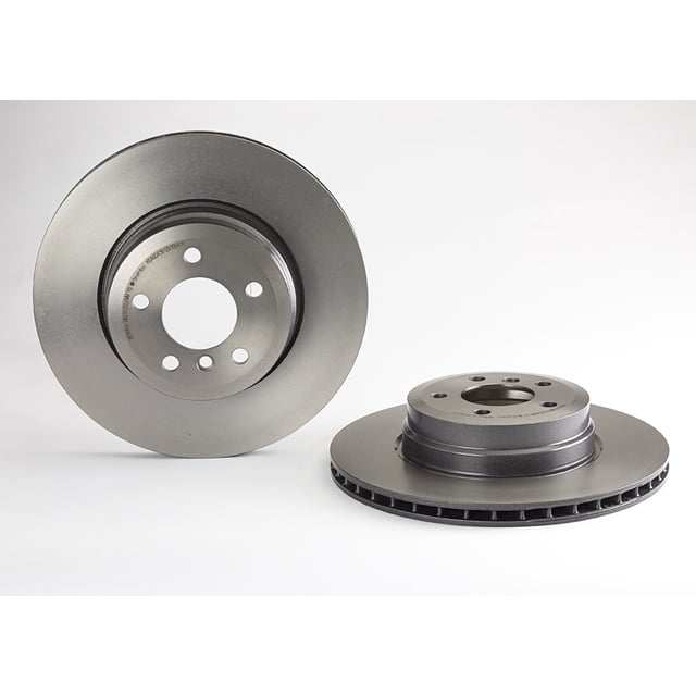 2 DISCOS VENTILADOS Traseros - Compatible con BMW X5 4.4L V8 2011 al 2014 BREMBO .