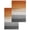 Gray Orange, variant on Orange Gray Hand Towels Set, Waffle Weave Kitchen Towels 2 Pieces, Farmhouse Retro Gradient Wooden Grain Microfiber Hair Face Bath Tea Towel Absorbent Quick Drying Cleaning Dish Cloths, 15.7"x23.6"
