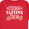 thumbnail image 4 of Inktastic Christmas Cookie Tasting Crew with Holiday Cookies Boys or Girls Long Sleeve Toddler T-Shirt, 4 of 5