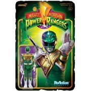 Super7 Mighty Morphin' Power Rangers Green Ranger Battle Damaged Reaction Figure 3.75 inches