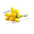 thumbnail image 2 of Xihbxyly En Oferta o Liquidación Kisflower - Ramo de Tulipanes Artificiales Reales, 9 Unidades, para Decoración de Hogar, Oficina y Boda, 2 of 7