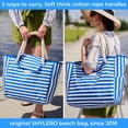 thumbnail image 2 of Bolsa de Playa SHYLERO Resistente al Agua con Bolsa Hermética y Bolsillos, 2 of 9