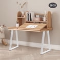 thumbnail image 5 of Set of 2 Metal Table Legs 28'' Inch Furniture Legs,White Dining Table Legs,Computer Table Legs, Office Table Legs, 5 of 14