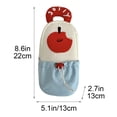thumbnail image 3 of Aoznliie Pencil Case, Pencil Pouch with Beige & Blue Color ,Pencil Bag for Students, Pencil Box for Back to School Supplies,9x6 inch, 3 of 7