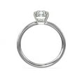 thumbnail image 2 of 2.00 Carat Sparkle Cushion Cut (D/VVS1) Moissanite Diamond Solitaire Engagement Ring for Girls Solid 14K White Gold Size 3 by Diamond-Capitals, 2 of 6