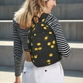 thumbnail image 6 of Yiaed Bumblebee Print Backpack, Premium Laptop Backpack, Travel Backpack for Women, Lightweight Backpacks, Comfortable Back Pack-Medium, 6 of 7