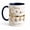 Black, variant on Mug Personalized Space Ceramic Drinkware Gift for Astronomy Fans