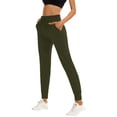 thumbnail image 1 of Gibobby pantalones jogger mujer Pantalones deportivos para mujer, mallas sueltas de primavera y verano, mallas informales de cintura alta, pantalones de Yoga para mujer (Verdinegro, S), 1 of 5