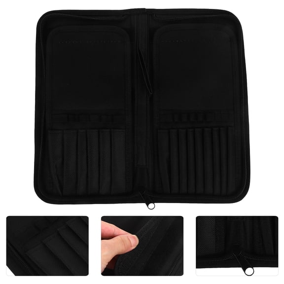 Homoyoyo Paint Brush Holder Pouch for Storage and Travel, 1 Pc Organizer Case