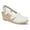 White, variant on Stargaze Women's Espadrille Wedge Sandals Color: Tan Size: 9