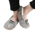 thumbnail image 4 of BambooMN Women's Super Soft Sequin Slippers with Non-Slip Bottoms - Asst 3C - Medium - 3 Pairs, 4 of 6