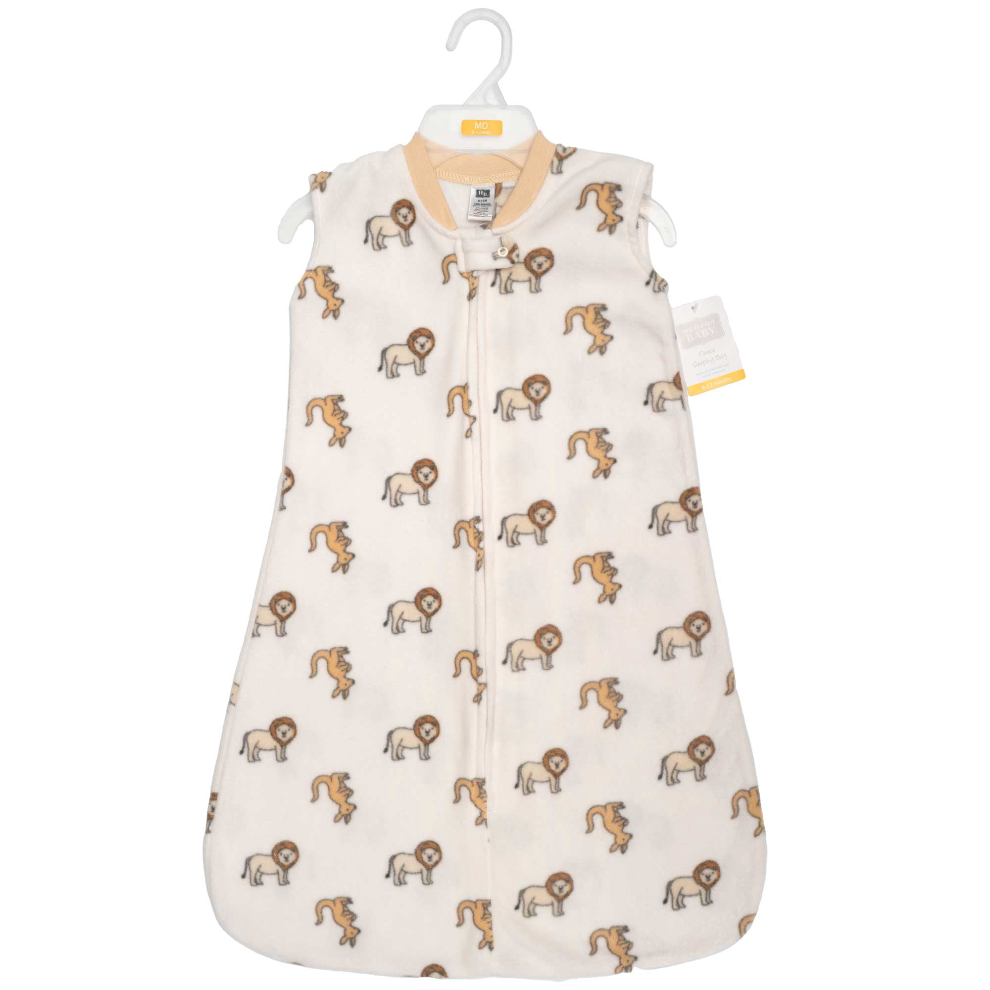 Hudson Baby Fleece Sleeping Bag, Sack, Blanket, Lion Kangaroo, 12-18 Months