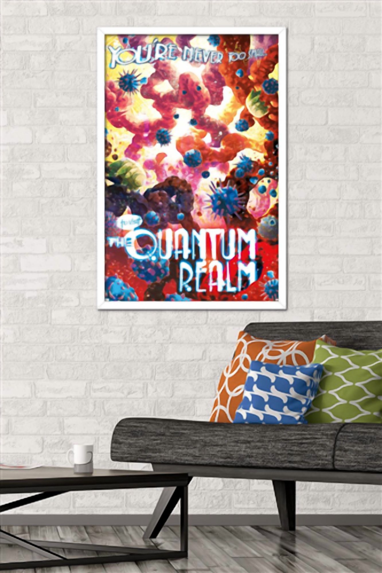 Marvel: Hero Lands - Quantum Realm Wall Poster, 22.375" x 34" Framed