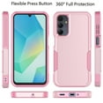 thumbnail image 3 of Samsung Galaxy A16 5G Phone Case, with Tempered Glass Screen Protector,Takfox Dual Layer Shockproof Heavy Duty Rugged Hybrid Drop Full Body Protection Cover for Galaxy A16 5G ( Rose Gold ), 3 of 13