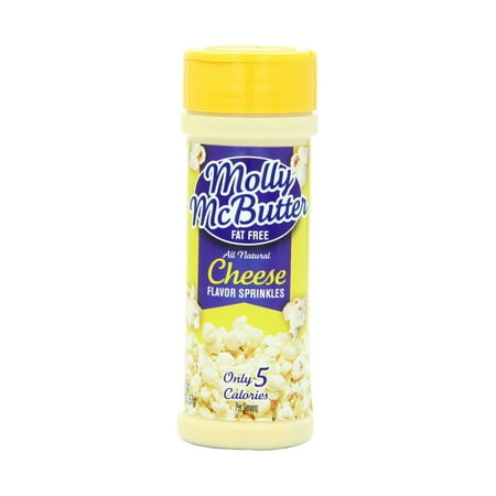 Flavored Sprinkle - Molly McButter Fat Free Sprinkles Cheese Flavor 2 Ounce (Pack o...
