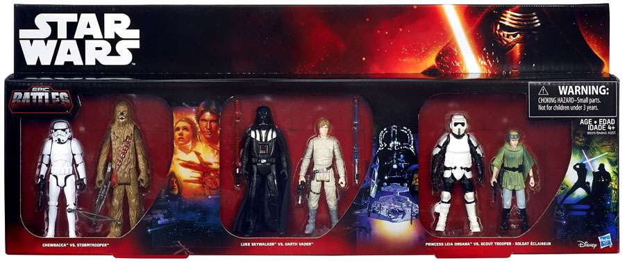 star wars figures 6 pack