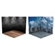 thumbnail image 1 of 2pcs 1/12 Backdrop Display Background organizer Showcase for Action Figures Vehicle, 1 of 6