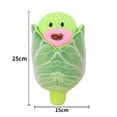 thumbnail image 3 of 2-in-1 Pet Stuffed Plush Toys Cabbage Corn Shape Bite-resistant Sound Squeaky Toys for Small Medium Dogs, 3 of 7
