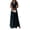 Green, variant on Sleeveless Maxi Dress Elegant Wrap V Neck Evening Gown with Belt High Waist Flowy A-Line Long Dress for Wedding Guest Party Prom