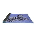 thumbnail image 2 of Ahgly Company Indoor Square Persian Blue Traditional Area Rugs, 4' Square, 2 of 4