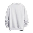 thumbnail image 2 of LEEy-world Mens Hoodies Zip Up Mens Hoodies Pullover Cotton Golf Long Sleeve Sweatshirt, Men's Fashion Hoodies White,L, 2 of 4