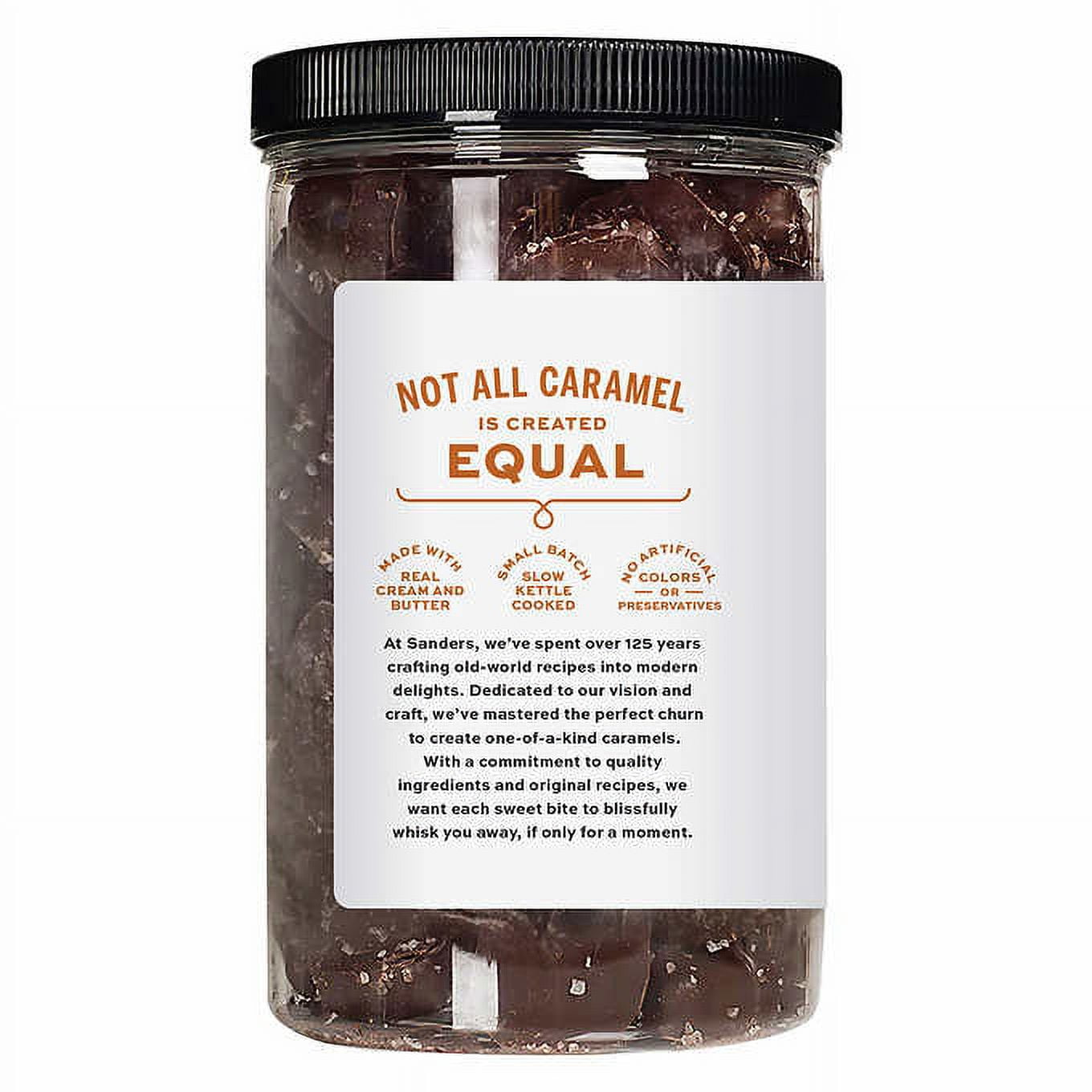 Sanders Dark Chocolate Sea Salt Caramels 36 oz.