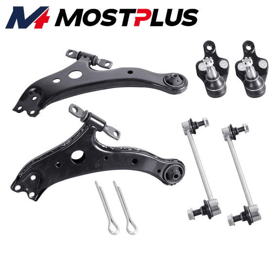 MOSTPLUS Front Lower Control Arms Ball Joint for 2002-2006 Toyota Camry 2.4L 02-09 Lexus