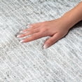 thumbnail image 3 of Addison Rugs Dream Shag Premium Machine Washable Transitional Stripes Sky Rectangle Rug, 8' x 10', 3 of 8
