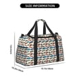 thumbnail image 5 of Japuie Train Print Travel Duffel Bag,Sports Tote Gym Bag,Hand Travel Bag,Tote Carry on Luggage,Weekender Overnight Bag for Women and Men, 5 of 6