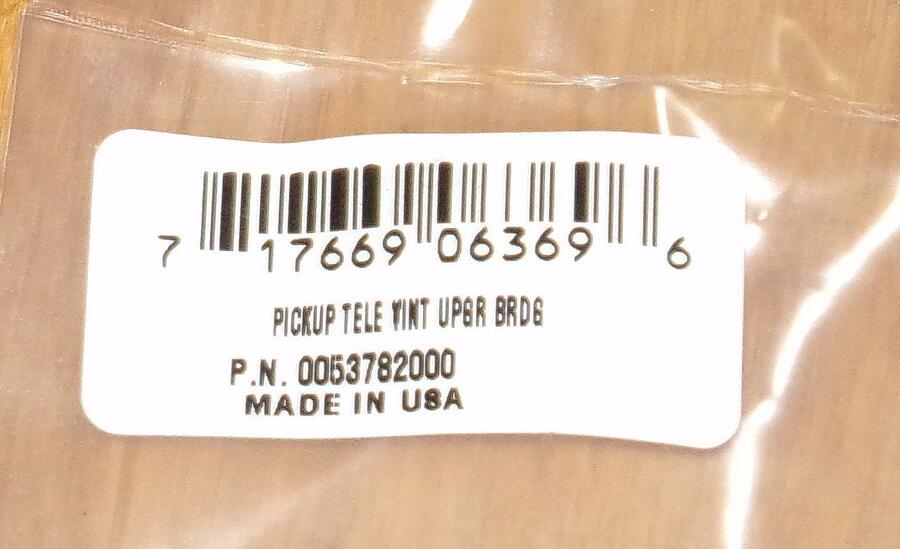 Fender® American Vintage `52 Telecaster Bridge Pickup~USA~0053782000~Brand New