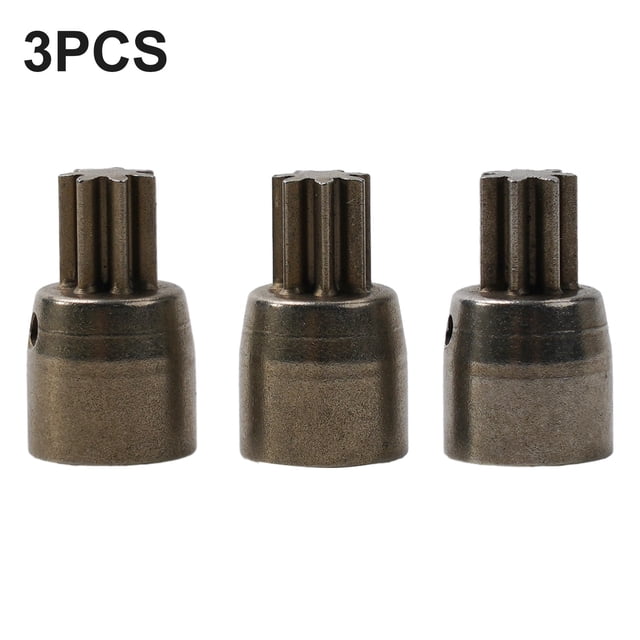 3 Pièces 7 Dents Manchon Clé à Chocs Engrenage Moteur 7T Outils Électriques Accessoires