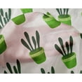 thumbnail image 5 of oneOone Silk Tabby Light Green Fabric Cactus Fabric For Sewing Printed Craft Fabric By The Yard 42 Inch Wide, 5 of 6
