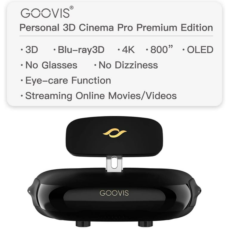 GOOVIS Pro-2021 Personal 3D Cinema Meta -Universe None VR Headsets