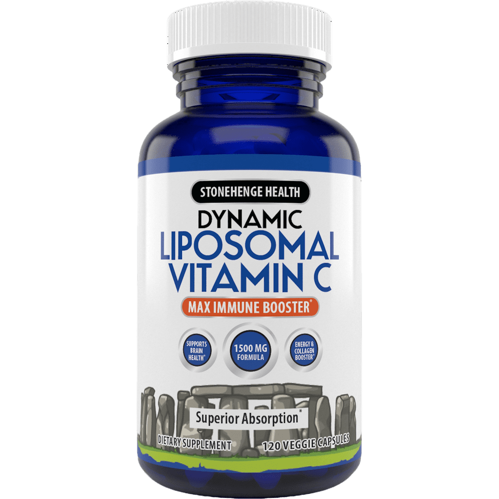 Liposomal Vitamin C 1500mg Stonehenge Health, NonGMO Sunflower