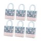 thumbnail image 2 of 6 Piezas Bolsa de Regalo con Asas PVC Transparente Reciclable para Detalle de Fiesta Porta Bouquet Adecuado para Bodas Fiestas Infantiles Shower, 2 of 9
