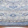 thumbnail image 3 of SAFAVIEH Charleston Hannan Oriental Area Rug, Blue/Gray, 6'7" x 6'7" Round, 3 of 11