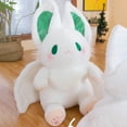 thumbnail image 6 of Bat Rabbit Plush Toy - Lovely Long Ears Bat Wings White Bunny Plushies, 6 of 7