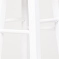 thumbnail image 3 of Tabouret de Bar Mavka 29" avec Assise Ronde en Acacia Beige et Blanc, 3 of 8