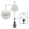 thumbnail image 6 of Abble Modern 2pcs Table Lamps Set with Beige Lamp Shade for Living Room and Bedroom -Smoky Gray, 6 of 8