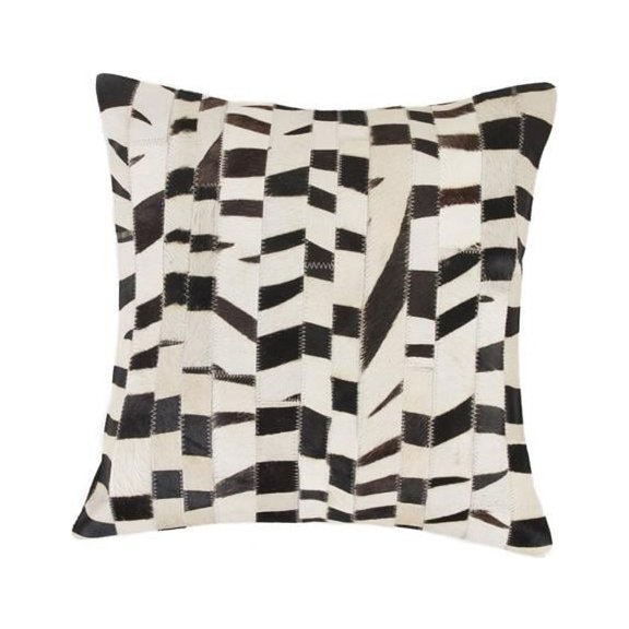 Natural 676685018670 18 x 18 in. Torino Madrid Pillow - Zebra