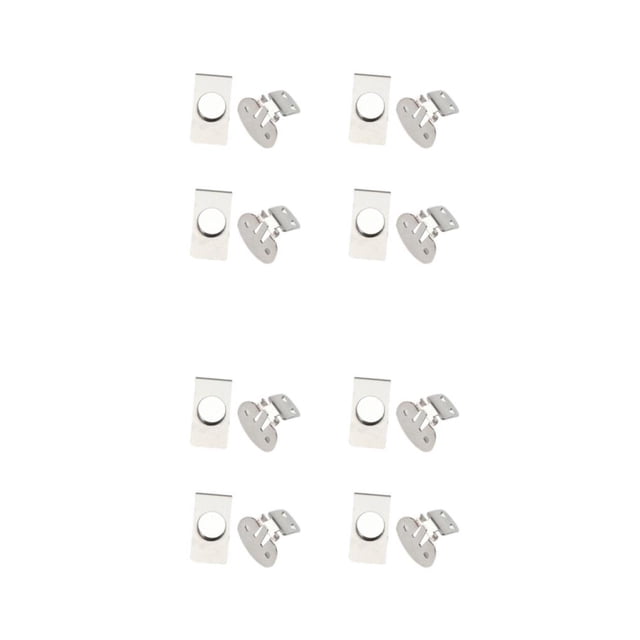 Guardurnaity 8X Invisible Magnetic Tie Stay Electroplate Clip Anti-floating Anti-wrinkle Tipo 1 2piezas