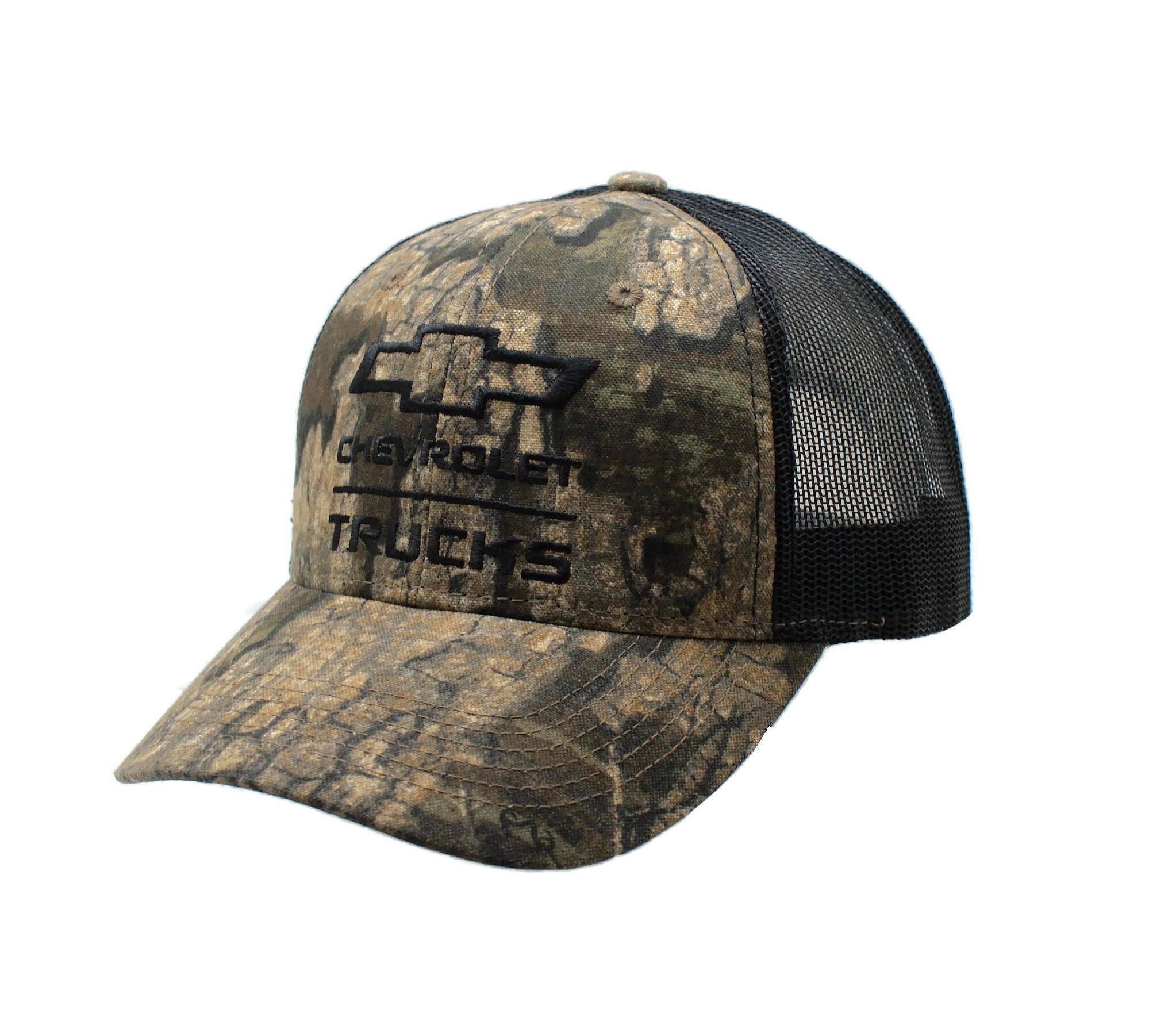 Hat - Chevrolet Trucks RealTree Timber Camouflage Trucker Mesh Cap