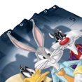 thumbnail image 5 of Looney Tunes Cartoons Shower Curtain, Funny Anime Shower Curtain Sets Waterproof Fabric Bathroom Decor with 12 Hooks, 72×72 Inches, 5 of 8