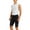 Black+White, variant on Qualidyne Men’s Cycling Bib Shorts, 4D Padded Road Bike Bibs with Pockets, Breathable Bike Shorts for Road Riding & MTB