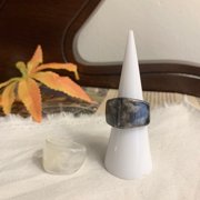 Chunky Geo Resin Ring